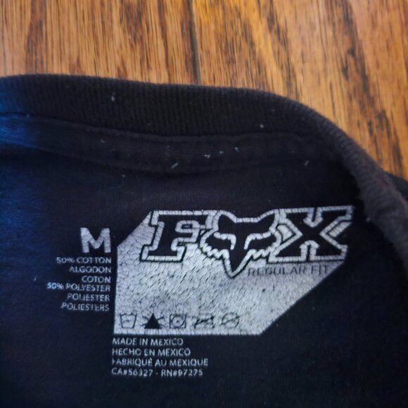 FOX RACING☆ALL MENS MEDIUM SZ. T-shirts Lot OF 2 Motocross/MX Dirt Bike Shirts - Picture 7 of 11